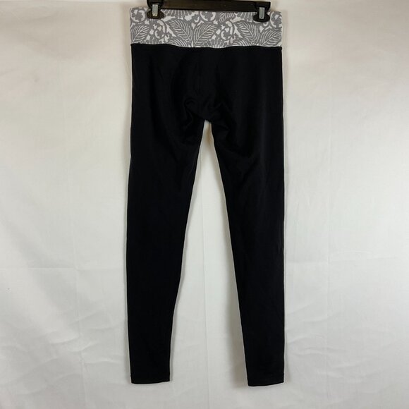 Lululemon Wunder Under Pant 8 Black Beachy Floral White Fossil/Fossil Gray - Picture 7 of 12